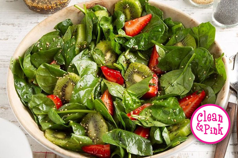 House Cleaning Service, Memphis - Kiwi-Strawberry Spinach Salad
