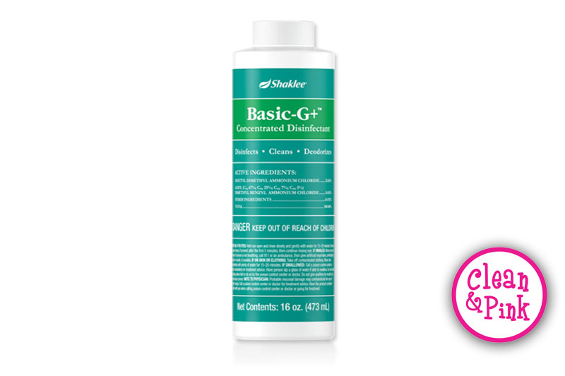 House Cleaning Service, Memphis - BASIC G is Clean and Pink’s Product of Choice