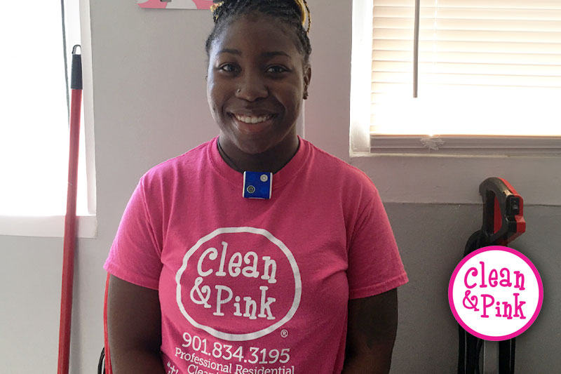House Cleaning Service, Memphis - Clean and Pink wears BODY CAMS